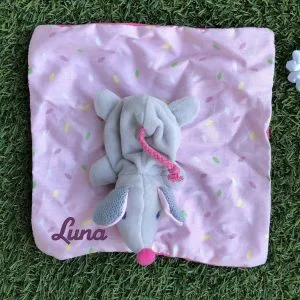 Doudou pop-up souris à personnaliser