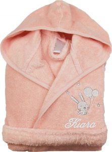 Peignoir éponge enfant petit lapin