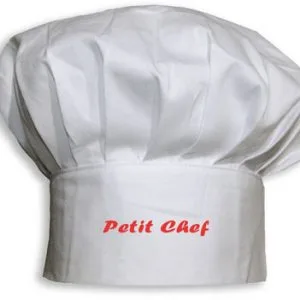 Toque de cuisinier enfant à personnaliser