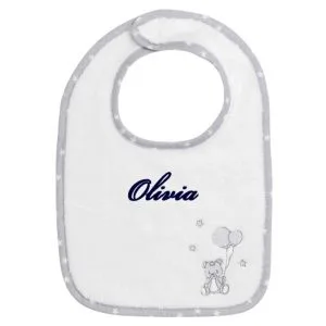 Bavoir éponge OURSON à personnaliser
