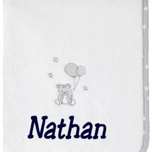 Serviette éponge OURSON à personnaliser