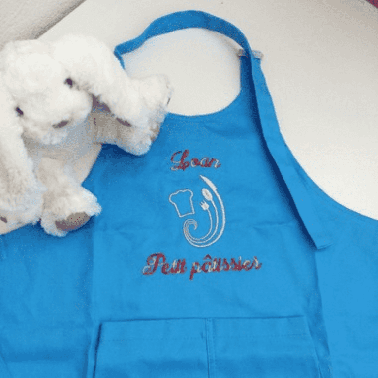 Tablier de cuisine enfant à personnaliser