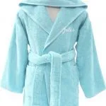 Peignoir enfant super héros à personnaliser