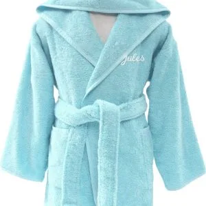 Peignoir enfant super héros à personnaliser