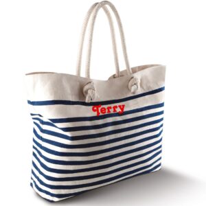 Sac de plage marin à personnaliser