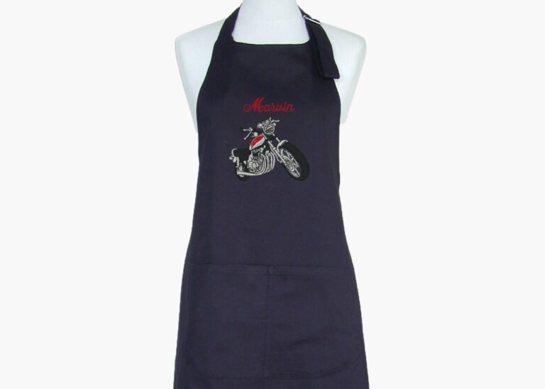 Tablier de cuisine mixte personnalisé
