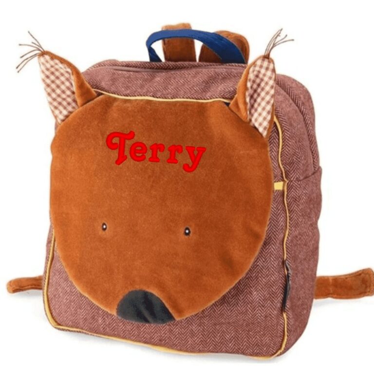 Sac à dos écureuil à personnaliser - Pommes des bois Moulin Roty