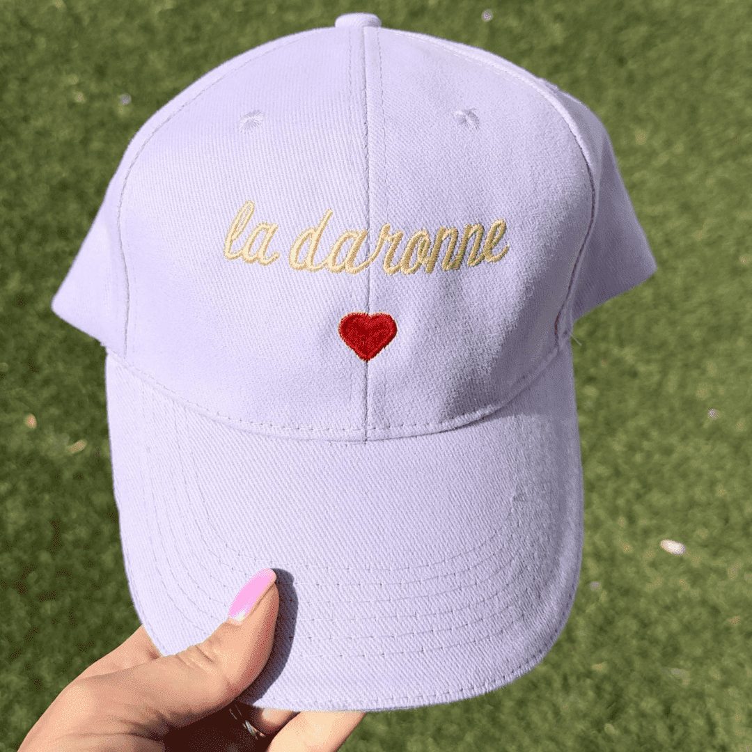 casquette daronne, casquette personnalisée brodée