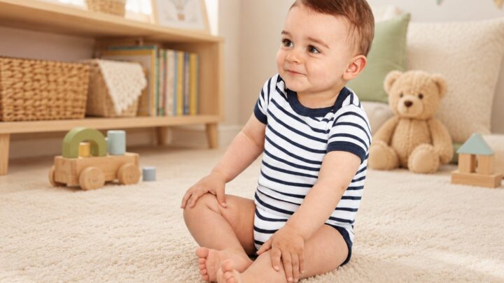 Linge de bébé brodé au prénom : bavoir, doudou et cape de bain