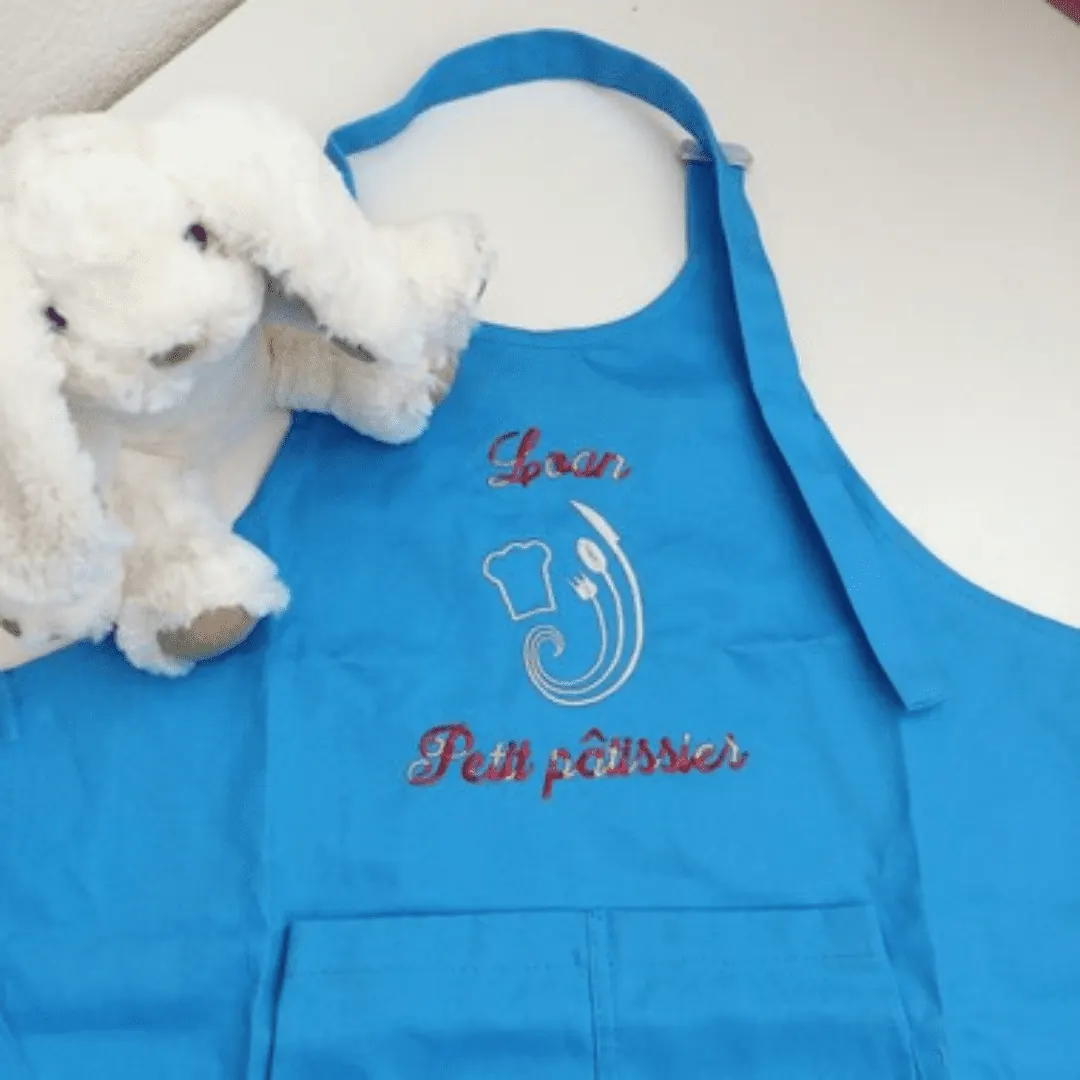 Tablier de cuisine enfant à personnaliser